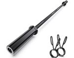 57" Olympic Barbell Bar, 2" Standard Straight Barbell Bars for Weight Lifting...
