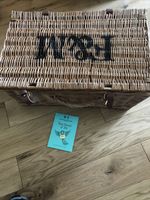 FORTNUM AND MASON  F & M WICKER HAMPER BASKET 