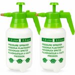 Pack of 2 – 1L Hand Pump Garden Pressure Sprayer Portable Weed & Chemical Bottle