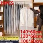 10 Pack Large Hanging Suit Bags ™ Dress Coat Jacket Clothes Cover Dust Protector