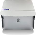 SunShader Pro 5 (M, White) Laptop Sun Shade for Working Outside - Patent 1096301