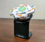 Beyblade X & Burst Display Stand - Simple Holder Design, Black