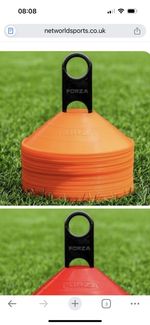 FORZA TRAINING MARKER CONES - PACK OF 50
