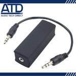 3.5mm Ground Loop Isolator AUX Anti-Interference Noise Filter Stereo Car Audio
