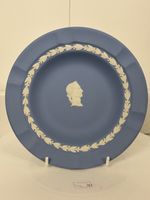 Vintage Wedgwood Blue Jasperware decorative plate/ashtray