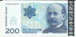 NORWAY 200 KRONER 2009  P 50. UNC CONDITION. 2RW 27JUN