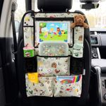 Tiddlers & Nippers Kids Car Back Seat Organiser Tablet iPad Holder Travel Tidy