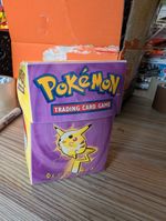 Pokémon Wizards of the Coast Pikachu & Mewtwo 1999 Vintage Deck Box