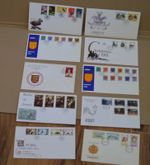 Job Lot 10x Jersey First Day Covers 1970s 1980s Unaddressed -Royal Wedding