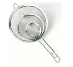 3Pcs Mesh SIEVE Tea Strainer Strainers FINE Small Large Stainless Steel Colander