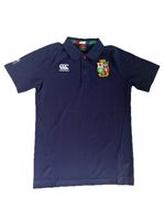 Canterbury British & Irish Lions Polo Shirt Men’s Size Small Navy New With Tags