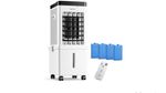 Evaporative Air Cooler with 12L Water Tank, Remote, 3 Speeds, 15H Timer