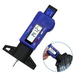 Digital Tyre Tread Depth LCD Car/Motorbike Gauge Check Tester Meter Measure 25mm