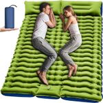 Inflatable Mat Camping Sleeping Self Inflating Mattress Bed UK Air Pillow Hiking