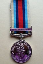 OPERATIONAL SERVICE MEDAL 2000 FULL SIZE, AFGHANISTAN CLASP & RIBBON, REPRO/COPY