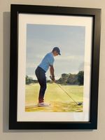 Rory McIlroy - Iconic Golf Picture - A4 Picture - Framed