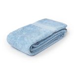 Mitre Essentials Nova Bath Towel in Blue - 100% Cotton - Soft - 70 x 137cm GW350