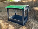 Chicken Dust Bath (Small) & Shelter or Feed Lick Saver