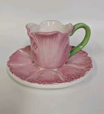Home Interiors And Gifts Rose Teacup And Saucer