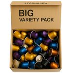 100 Nespresso Compatible Variety Surprise Selection (100 drinks–5 flavours)