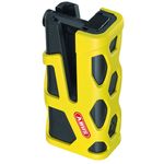 ABUS Motorcycle Motorbike Disc Lock Granit Sledg XPlus 77 - Web Yellow