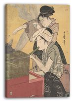 Canvas/Frames Kitagawa Utamaro - In the Kitchen