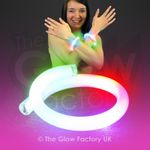LED Tube Bracelets with Multi-Colour Flashing lights