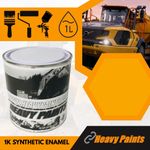 Thwaites Dump Truck Yellow Paint High Endurance Enamel Paint 1 Litre Tin