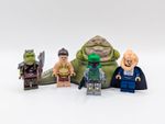 Lego Star Wars Jabba's Palace - Jabba the Hutt Slave Leia Boba Fett Bib Fortuna