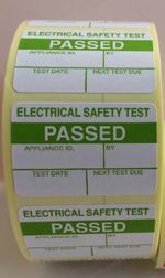 PAT Test Labels x 30,000 Passed Stickers Electrical FREE P+P