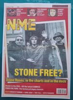 THE STONE ROSES NME 1990 PHOTO A4 REPRODUCTION COLOUR PRINT UNFRAMED MANI IAN
