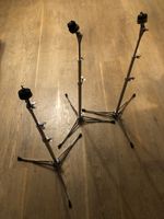 1960s LUDWIG Flush Base Cymbal Stands x 3