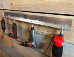 Pneumatic Air Tool 10 Gun Rack Holder Garage Tool Storage Orangiser Air Tools