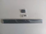 1U Rack 19" Blank Panel Black Metal