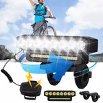 Waterproof Super Bright LED Bike Light USB Rechargeable Bicycle Front Headlight