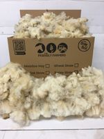 MERINO/DORSET DOWN RAW UNWASHED WOOL FLEECE  ( 5KG )