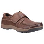 Hush Puppies Casper Brown Mens Waxy Nubuck Shoes