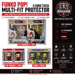 Funko Pop Protector 0.6mm Case Fits Pop Yourself | Dual 2x Standard 4" | 3 Pack