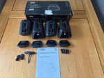 Halfords Advanced FP5 Raised Rail Foot Pack. Similar to Thule 7104