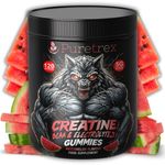 Creatine Gummies 5000mg with BCAA & Electrolytes 5G Watermelon Flavour 120 Count