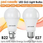 LED GLS Light Globe Bulbs Energy Saving Warm Cool Daylight Bayonet B22 Screw E27