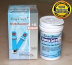 ❣️1 box (10 Strips) Blood Cholesterol Test Strips Easy Touch EasyMate EasyLife