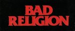 BAD RELIGION red logo 2004 PRINTED CLOTH PATCH official - no longer made VINTAGE