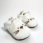 Newborn Baby Slippers Booties Soft Non-Slip Handmade Cotton Shoes 0-24 Months