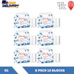 6 Pack 12 Block Water Softener Block Salt Suitable for Water Softener Salt