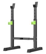 Squat Rack Stand Olympic Barbell Rack Bench Support Free Press Gym Workout NEW