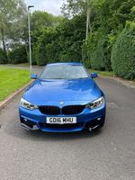BMW X-Drive 420d M Sport Coupé Auto – Estoril Blue – 2016