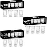 Movie Shot Glasses Officially Licensed Film Novelty Gift BTTF/Jaws/Jurassic Park