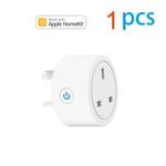 Tuya Smart WiFi UK Plug Alexa Voice Control, Energy Monitoring & Timer Function