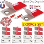 20pcs Strong Magnetic Catch Latch Ultra Thin For Door Cabinet Cupboard Closer GB